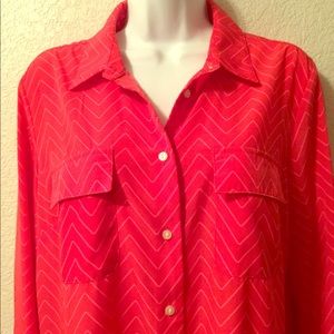 Gap long sleeved shirt dress size M